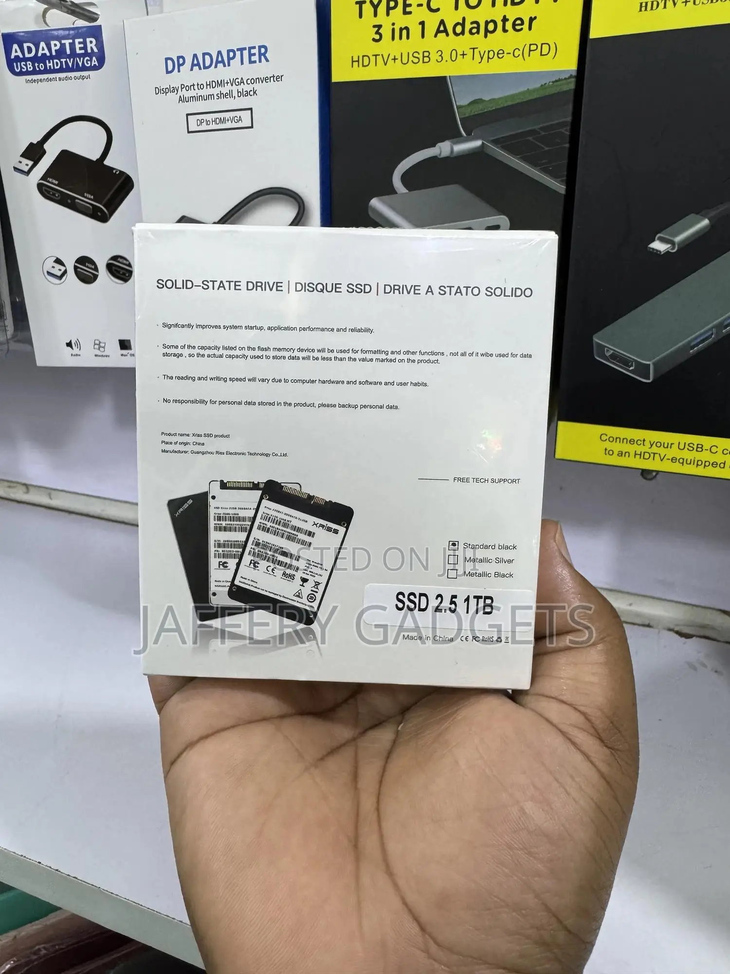 Xriss Solid State Drive [256gb,512gb,1tb]
