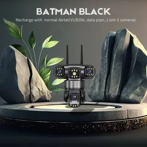 Maizic Smarthome Batman Black 3-in-1 Wifi CCTV Camera.
