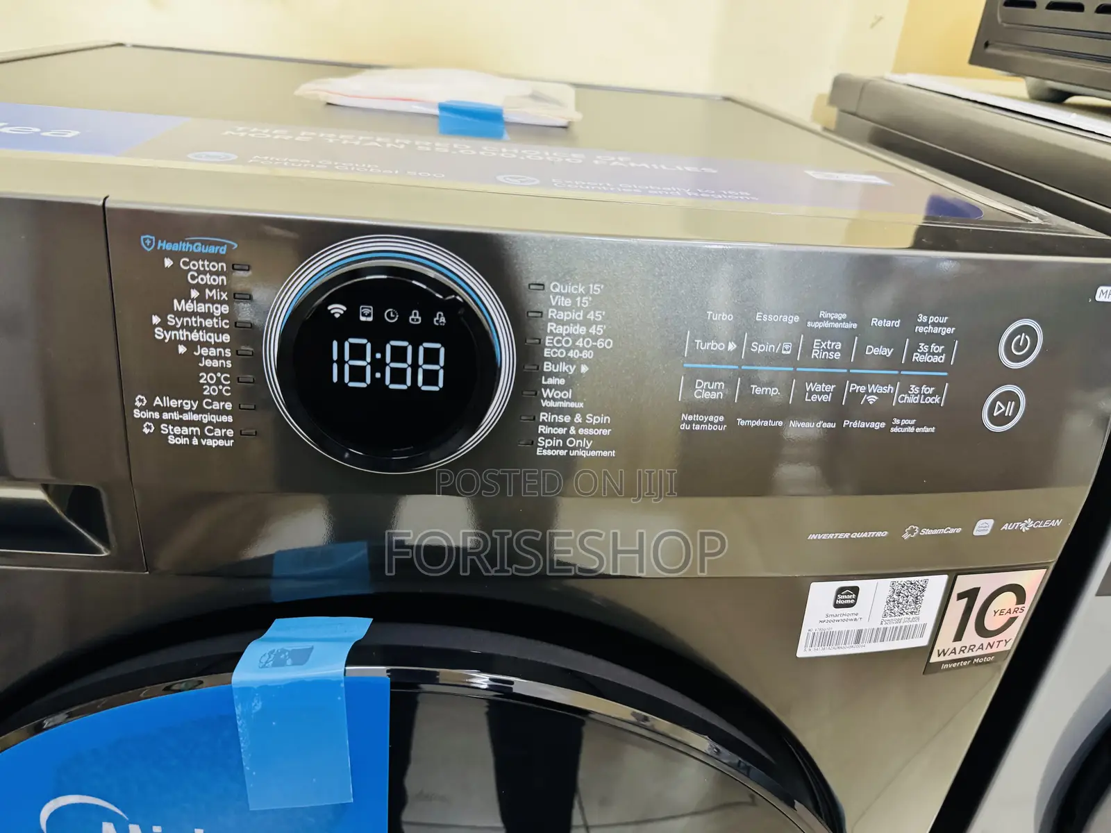 Midea 10kgs Washing Machine With 80% Dryer