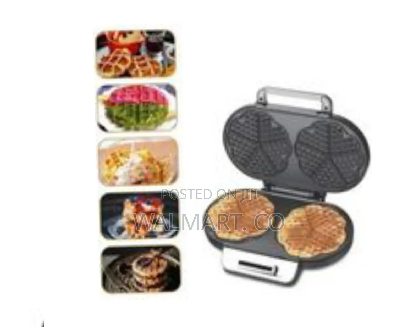 DSP Double Waffle Maker With Thermostat
