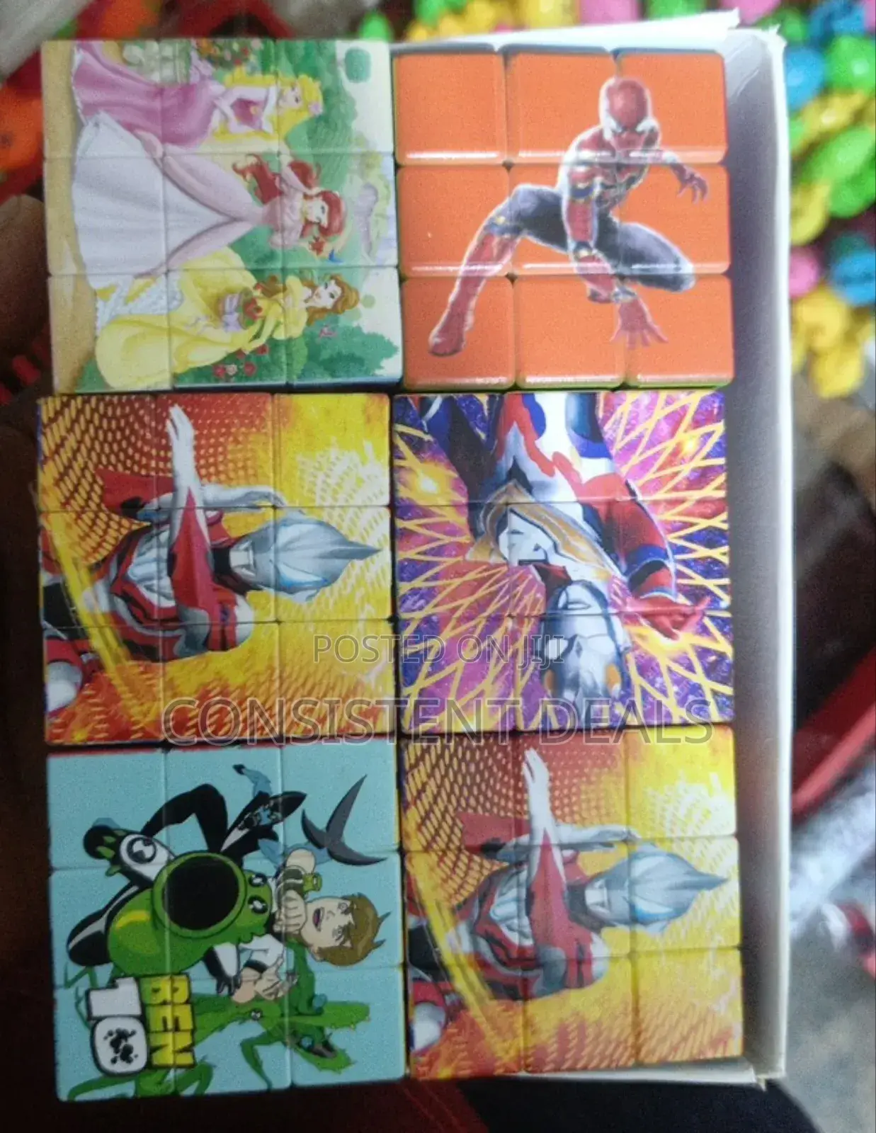 6pcs Kids Rubik's/Magic Cubes