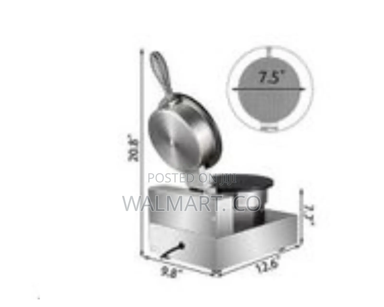 Commercial Bubble Cone Waffle Maker 1000w