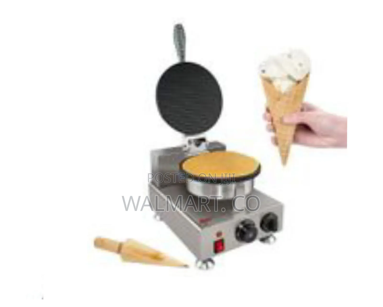 Commercial Bubble Cone Waffle Maker 1000w