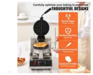 Commercial Bubble Cone Waffle Maker 1000w