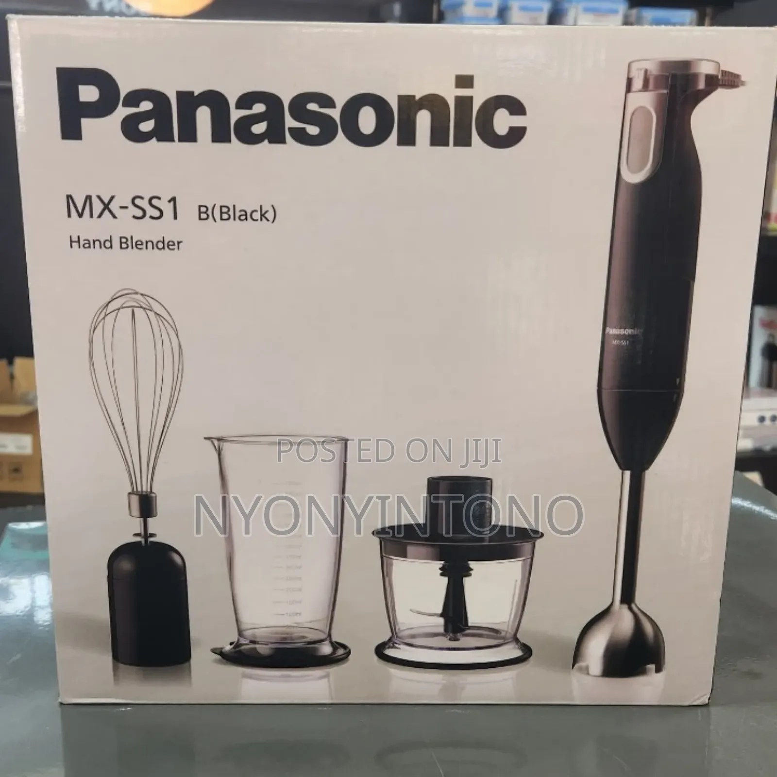 Panasonic 3 in 1 600w Multifunctional Hand Blender Mxss1btz