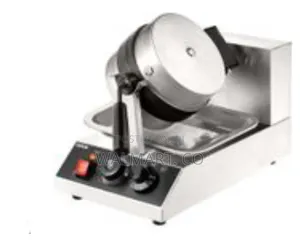 Commercial Waffle Maker 1 Piece Per Batch 1300w Round Waffle Iron