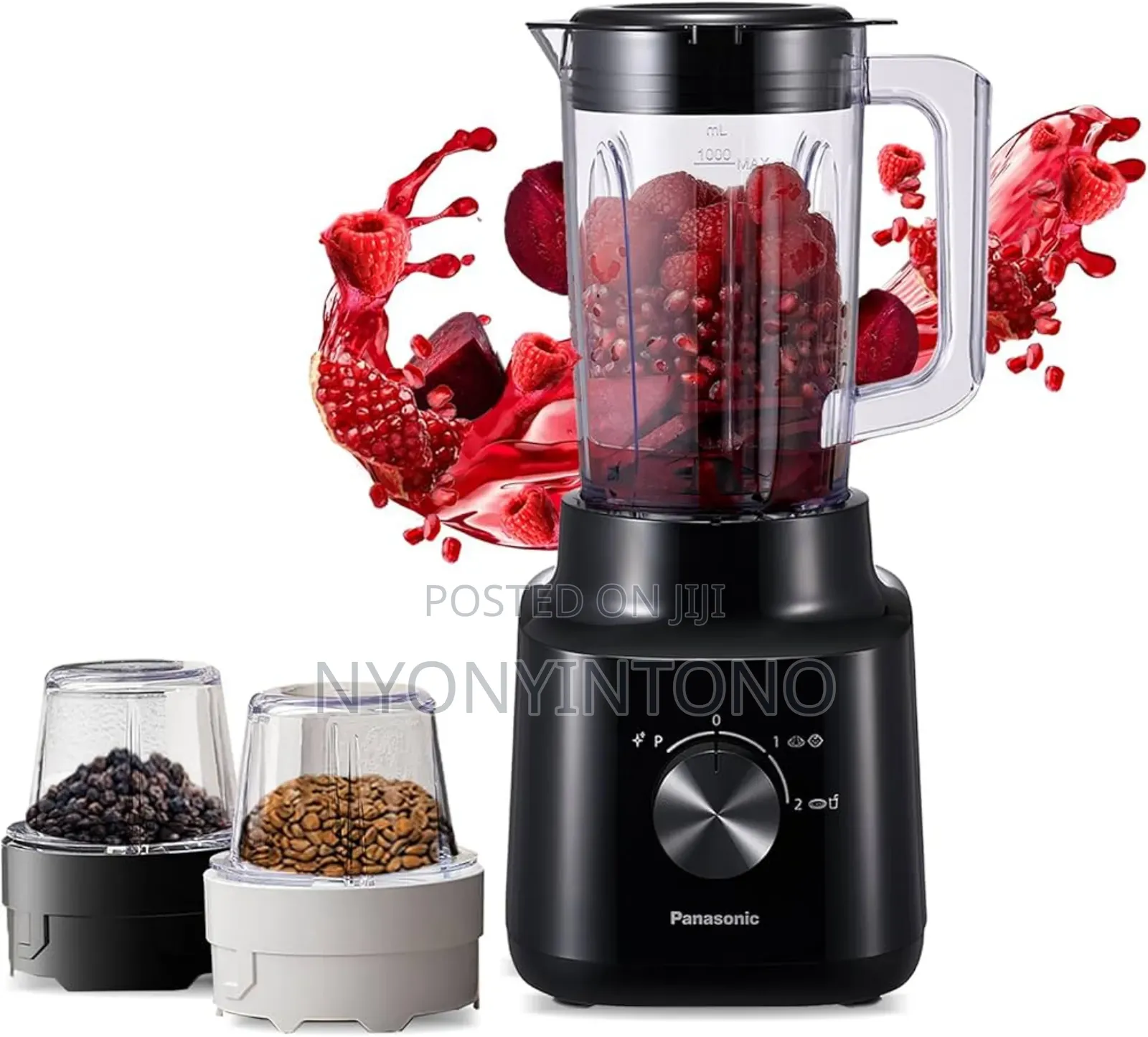 Panasonic 450w Heavy-Duty Blender With 2 Dry Mills Mxcp3121