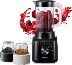 Panasonic 450w Heavy-Duty Blender With 2 Dry Mills Mxcp3121