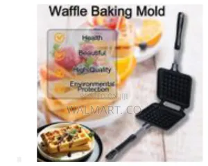 Non Stick Waffle Maker Waffle Iron Fit for Sandwich Toaster-Black