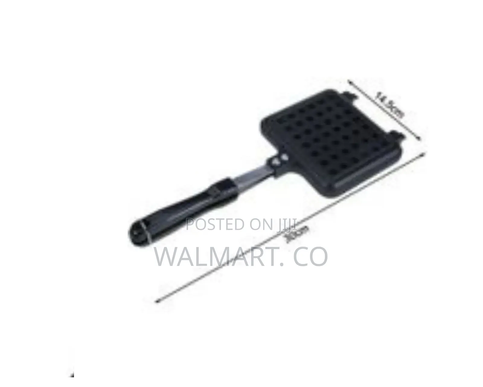 Non Stick Waffle Maker Waffle Iron Fit for Sandwich Toaster-Black