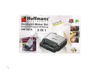 Hoffmans 3 in 1 Waffle Maker Sandwich Machine