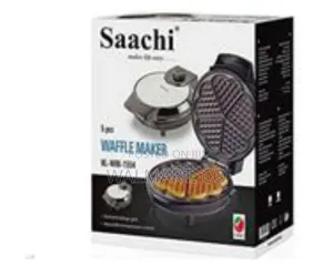 Saachi Waffle Maker With Mini Heart Shaped Waffles Grill