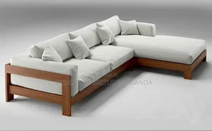 Wooden White Sofa Bed