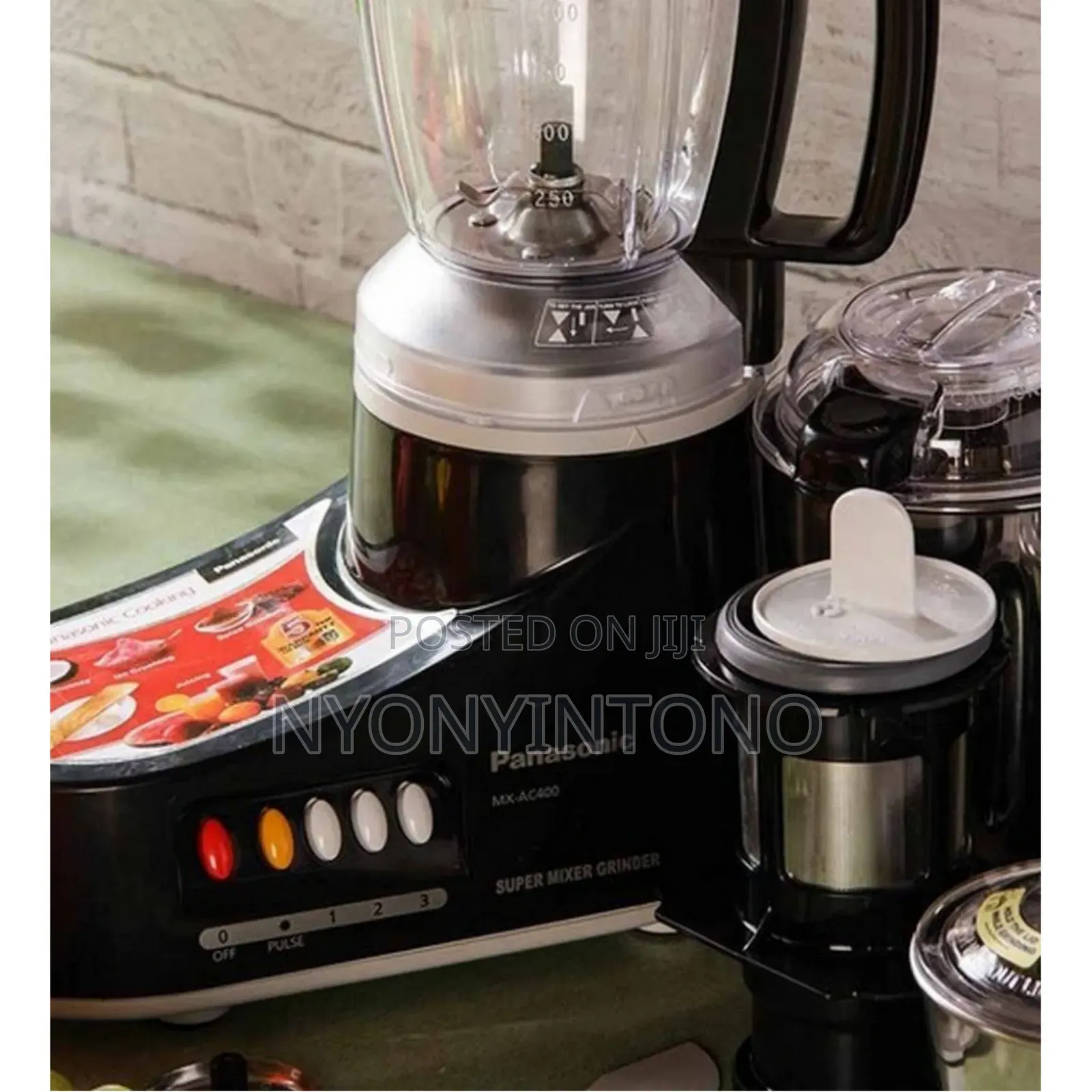 Panasonic Stainless Steel Heavy Duty Blender Mxac400