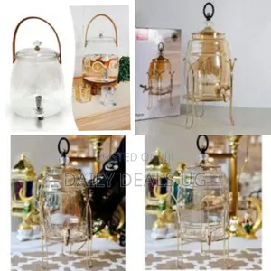 Glass Drink Dispenser High Temperature Resistance of Glass Household