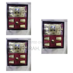 Portable Gold Hip Flask