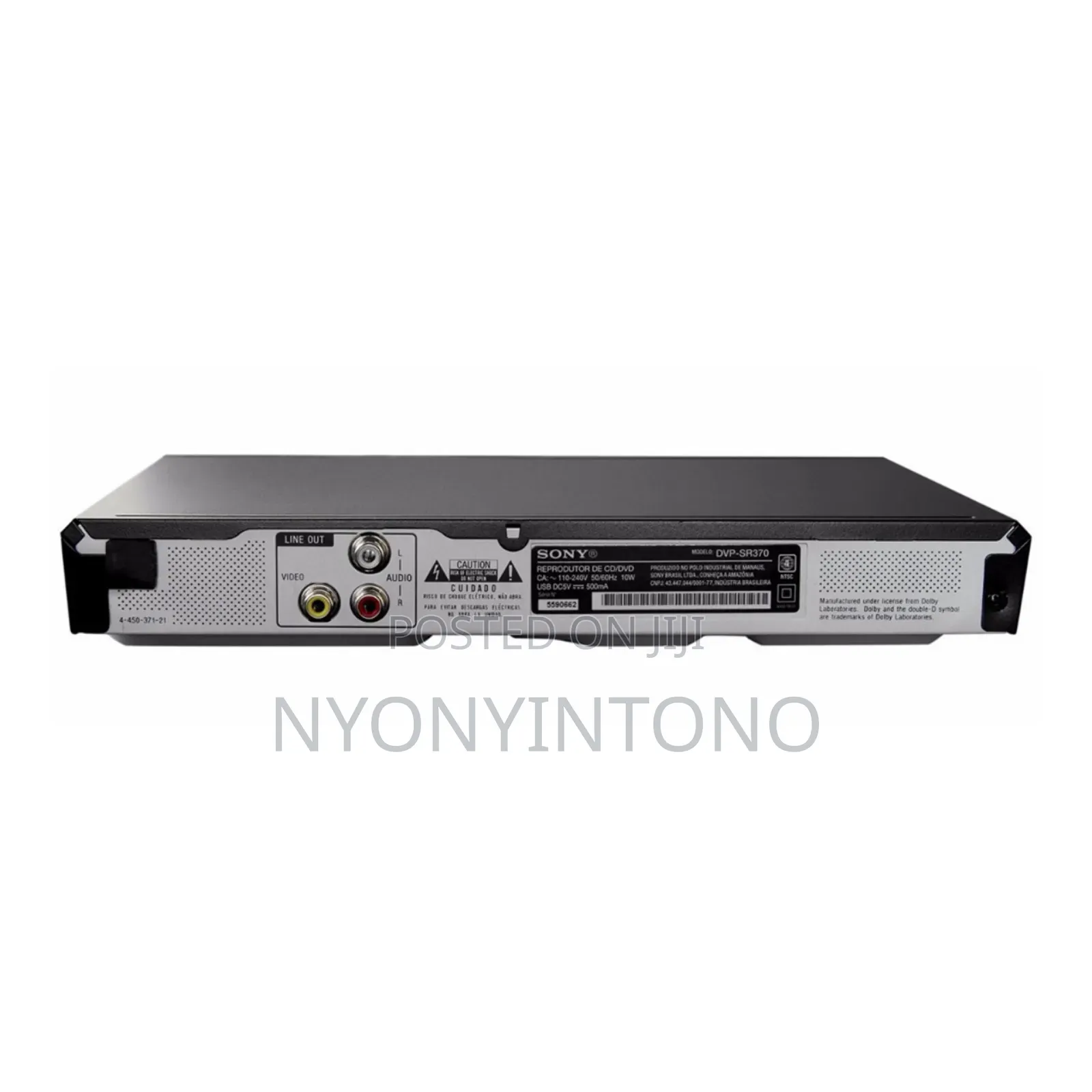 Sony DVP-Sr370 High-Quality DVD Player