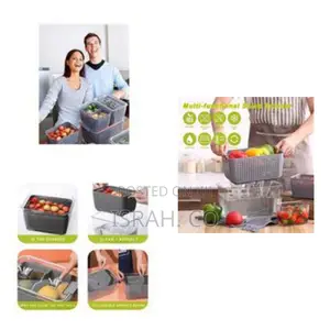 Food Storage Containers Drain Basket Fridge Storage Boxes