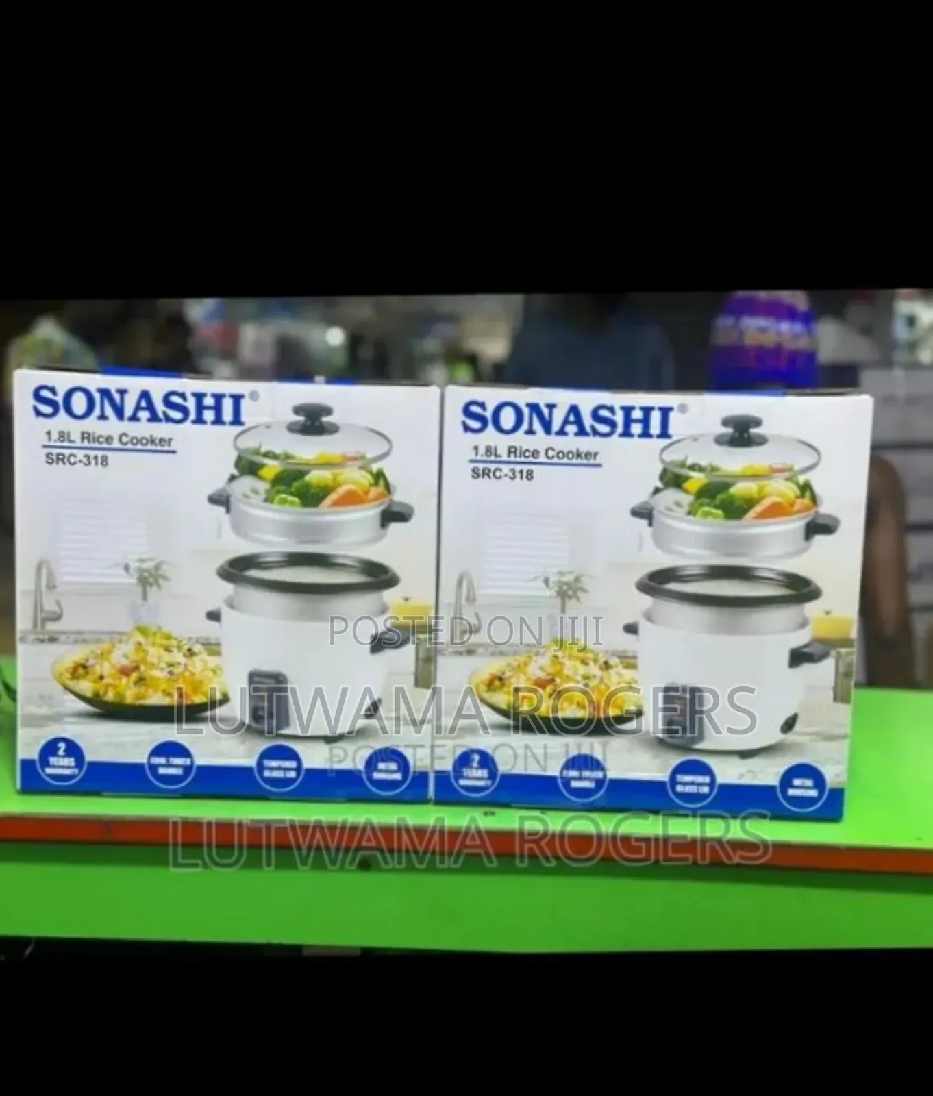 Sonachi Rice Cooker 1.8ltrs