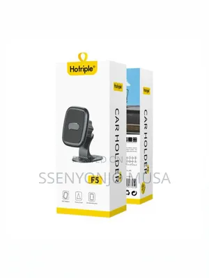 Magnetic Suction Mobile Phone Holder – 360° Rotating Dashboard Car
