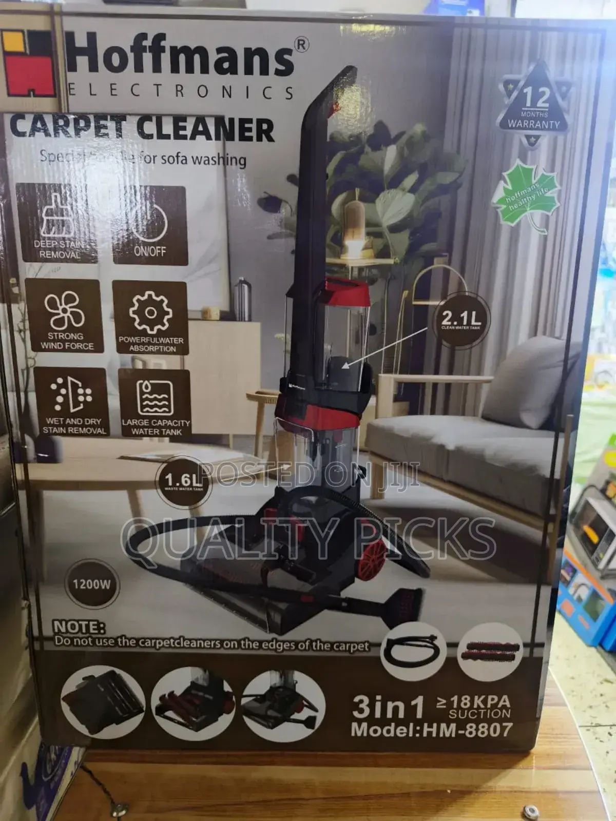 Hoffman's Powerful Carpet Cleaner