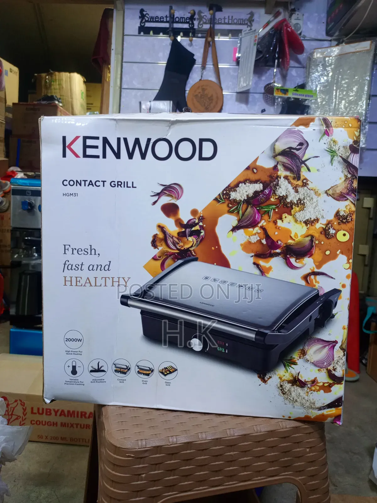 Kenwood Contact Grill, Model Hgm31.