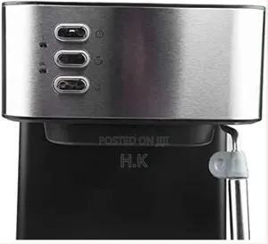 DSP 1.6 Litre Electric Espresso Coffee Maker Machine- Silver