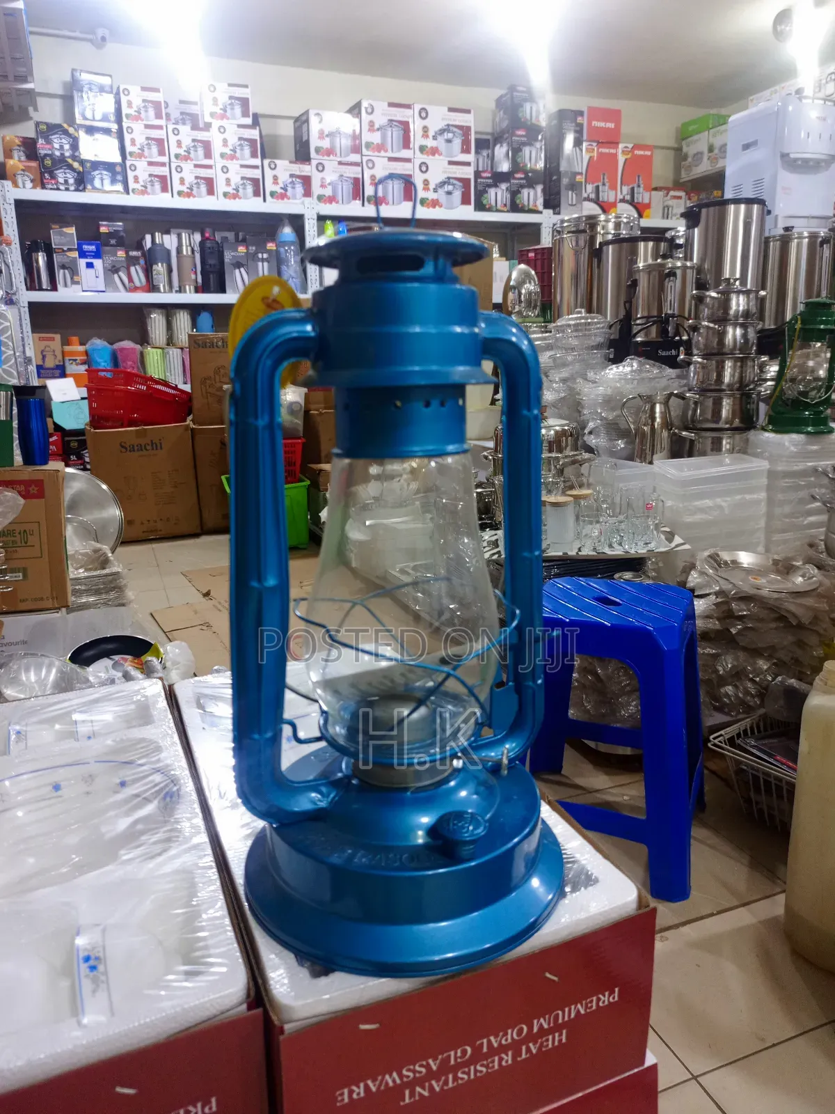 Vintage Paraffin Hurricane Lantern Lamp