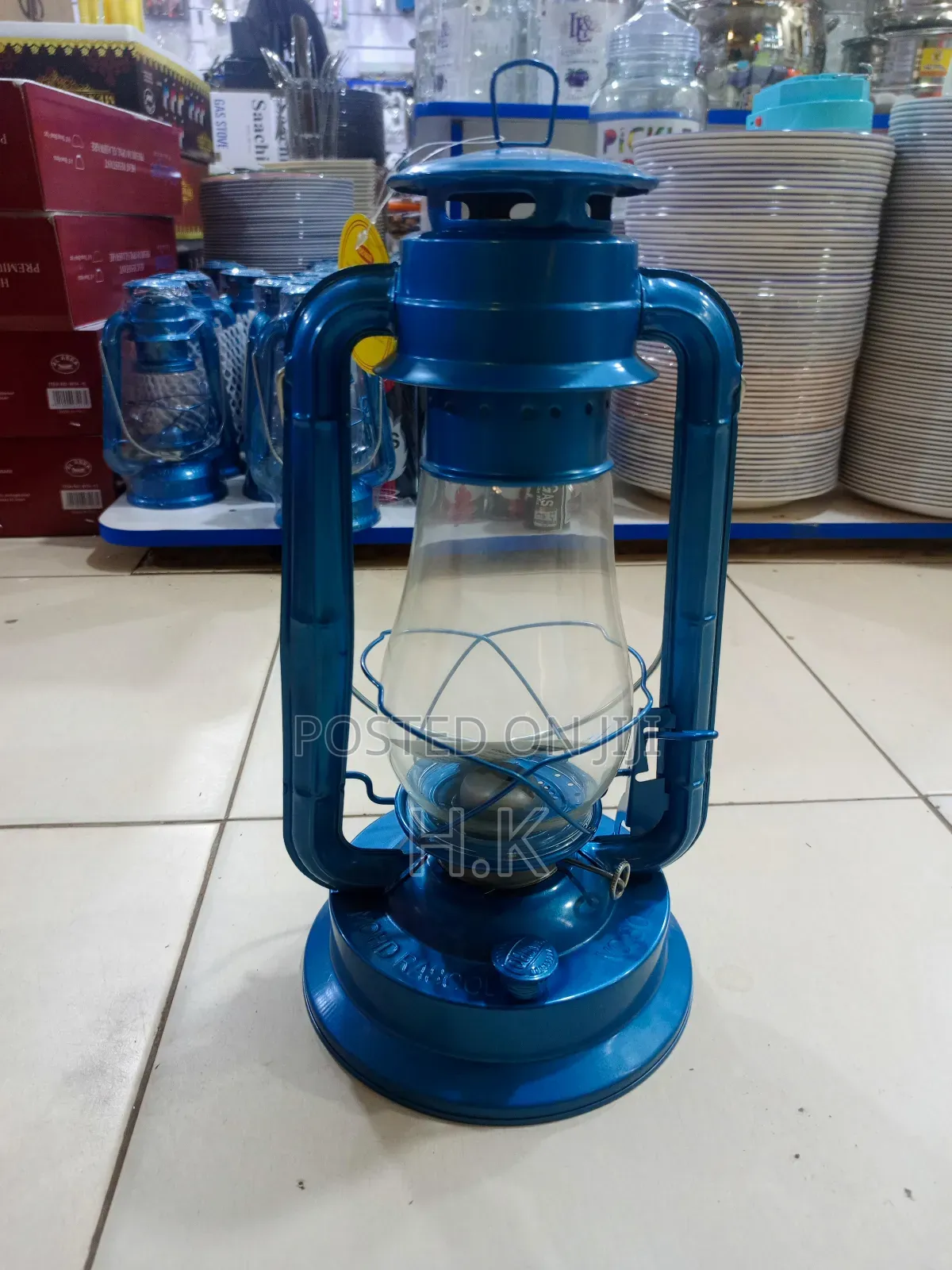 Vintage Paraffin Hurricane Lantern Lamp