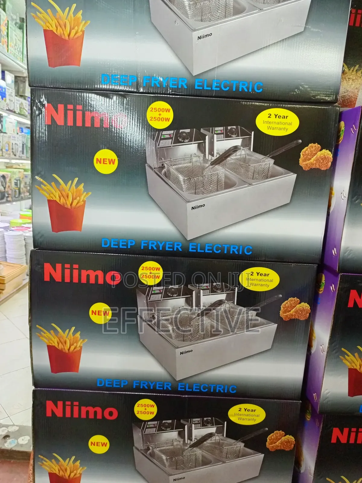 Niimo Double Electric Deep Fryer