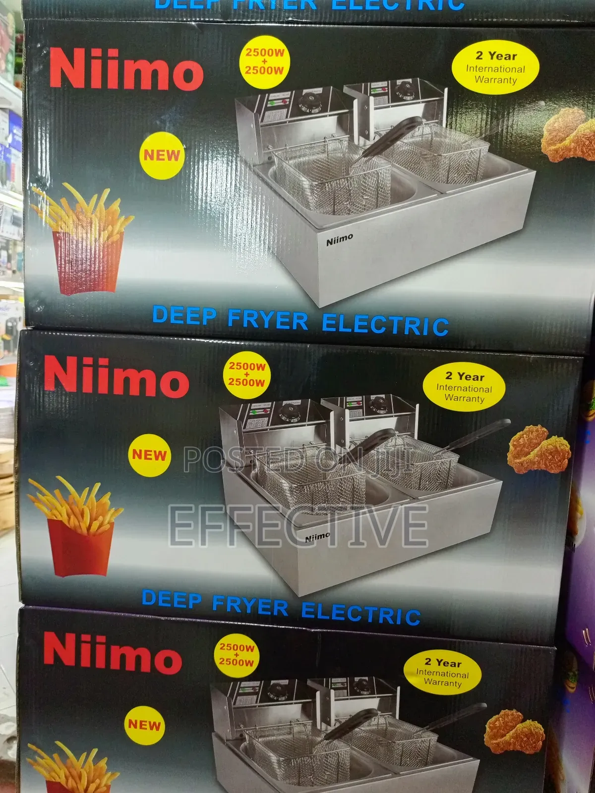 Niimo Double Electric Deep Fryer