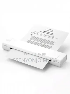 A4 Portable Thermal Printer | Inkless Bt Wireless Travel Printer