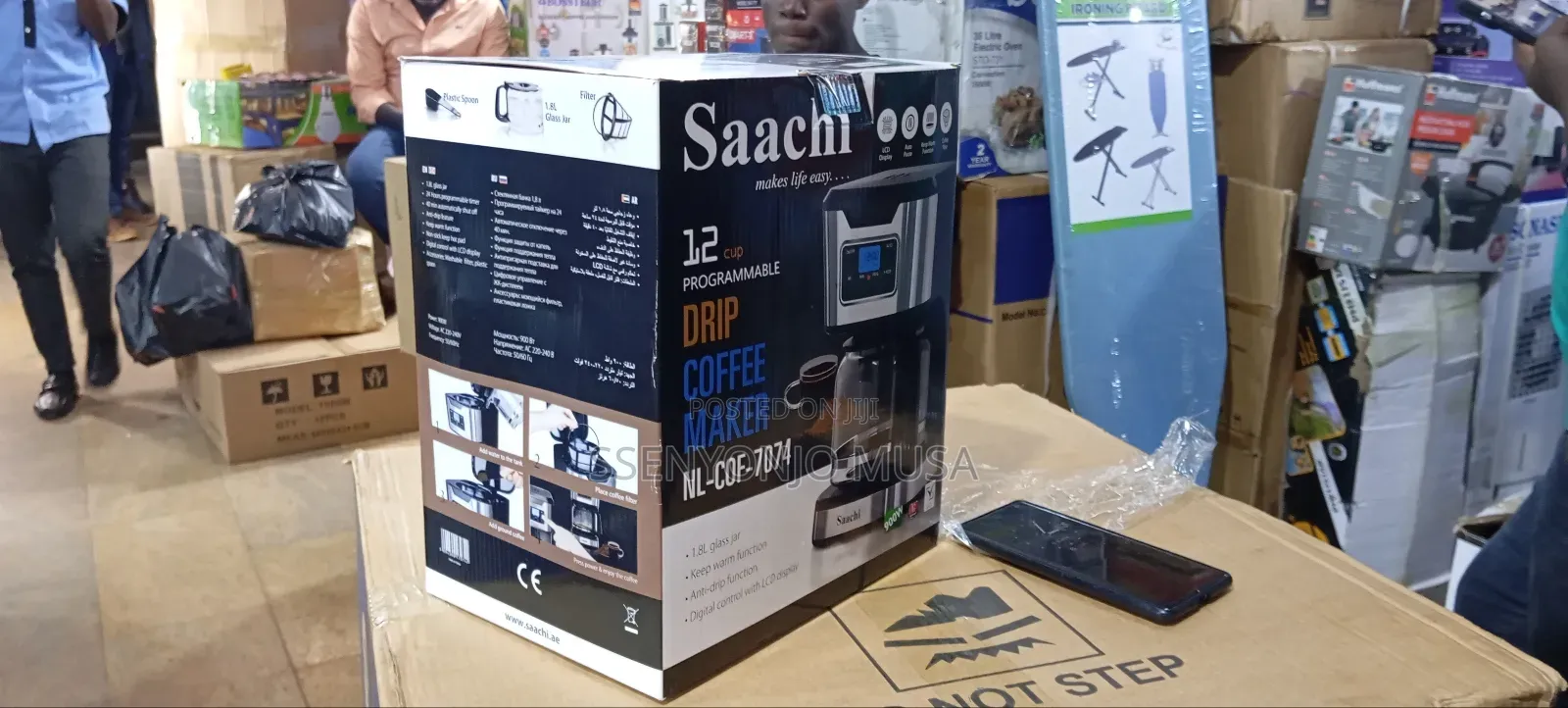 Saachi Drip Coffee Maker | 1.8l Programmable Coffee Machine