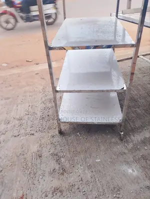 Display Stainless Steel Working Table