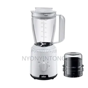 Braun 600w 2 in 1 Blender With Grinder Jb1015wh