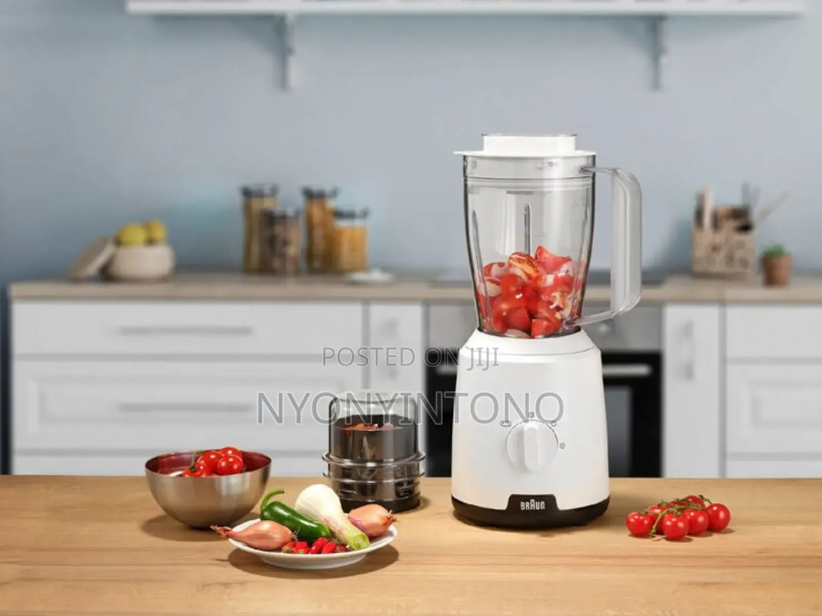 Braun 600w 2 in 1 Blender With Grinder Jb1015wh