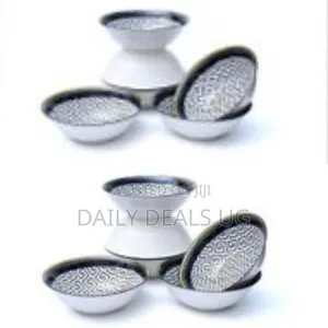 6 Pieces of Food Cereal Soup Bowls Dishes - Multicolor