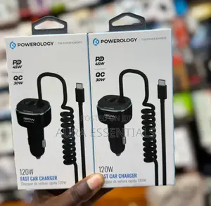 Powerology 120w  Fast Car Charger