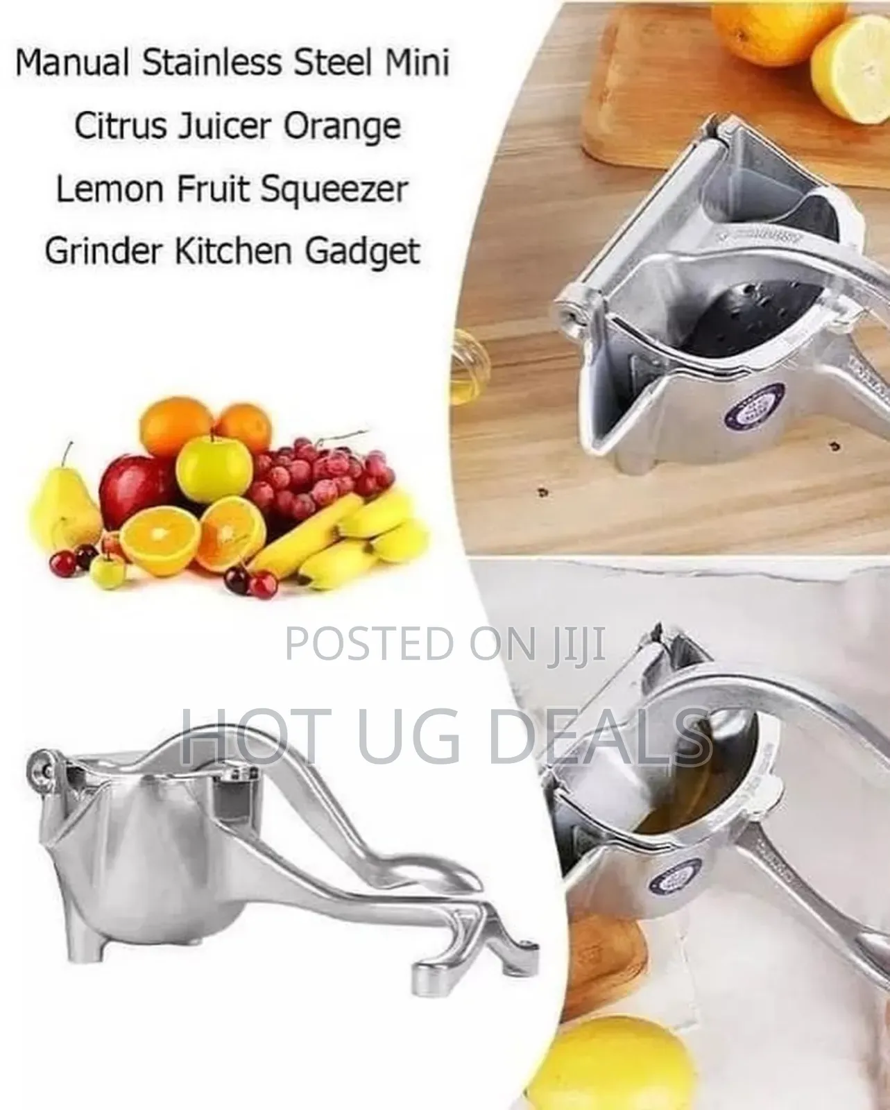 Hand Press Squeezer Manual Orange Juicer Lemon