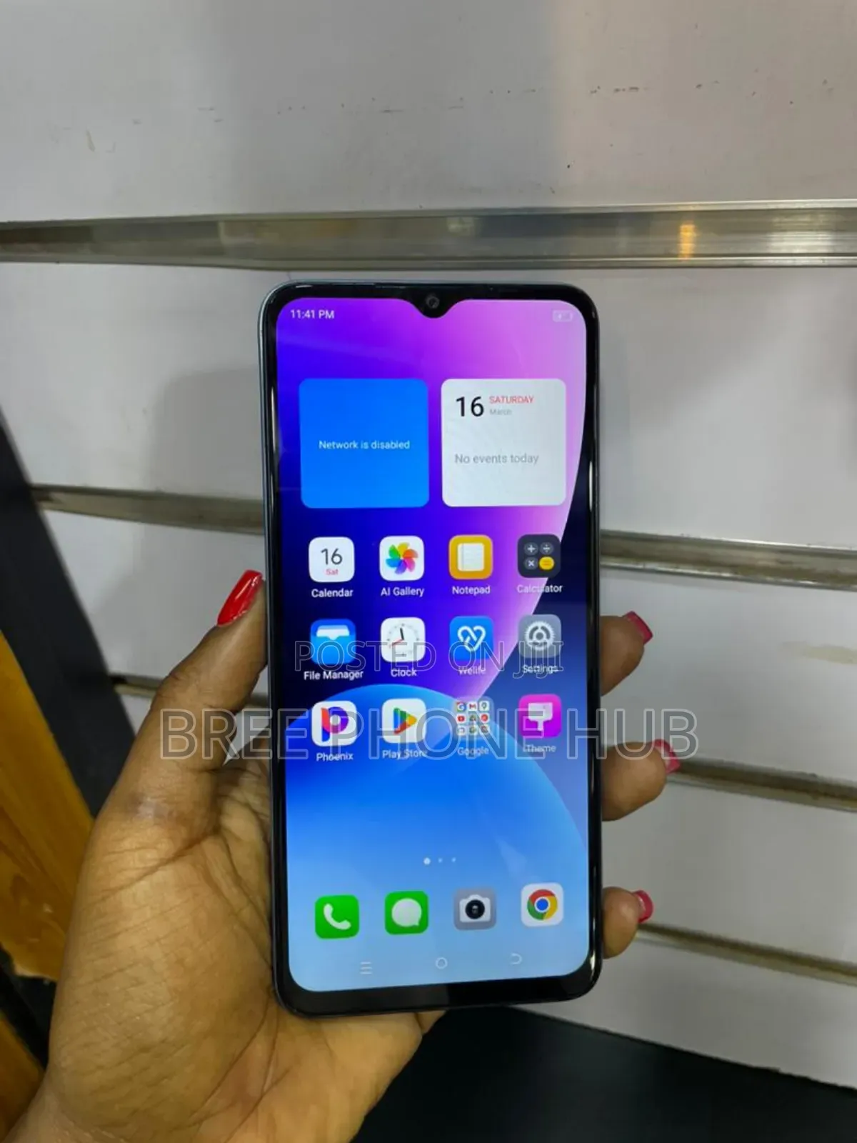 Itel A70 128 GB Blue