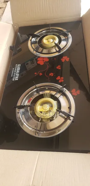 Gas Burner Stove Global Star Double Glass