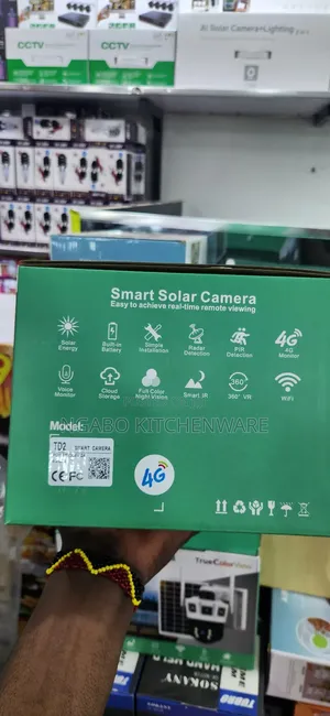 Security Camera With Solar Panel