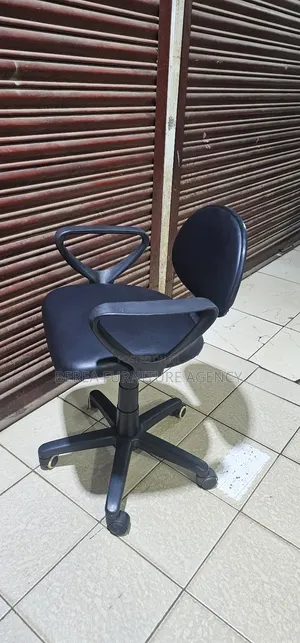 Portable Small Leather Adjustable Chair