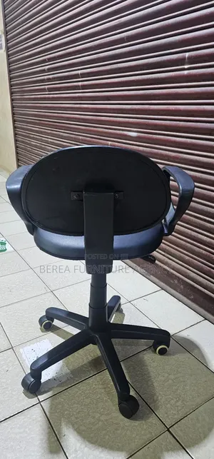 Portable Small Leather Adjustable Chair
