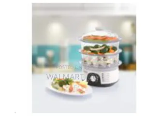 10l Vegetable Food Steamer 3 Tier Detachable With Timer