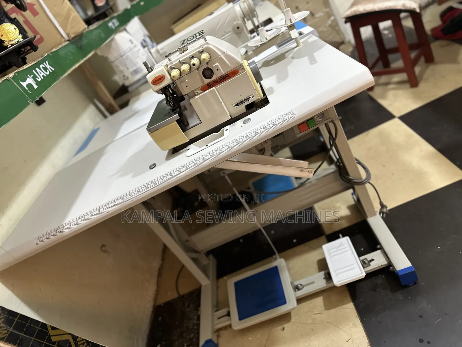 Japan Used First Class Industrial Overlock Sewing Machines Serviced