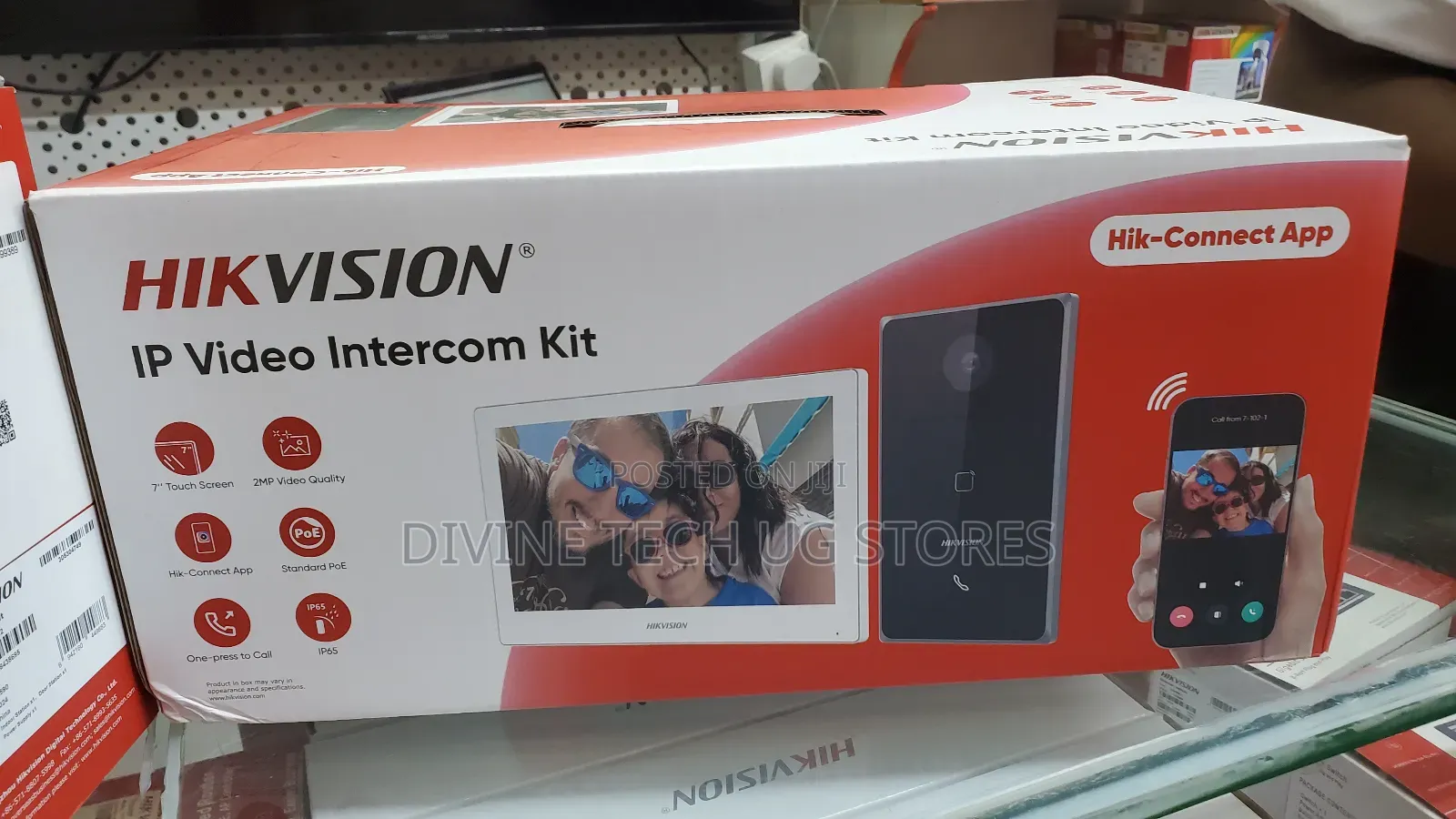Hik Vision Ip Video Intercom Kit ( App Control ) Touch Screen Ip65