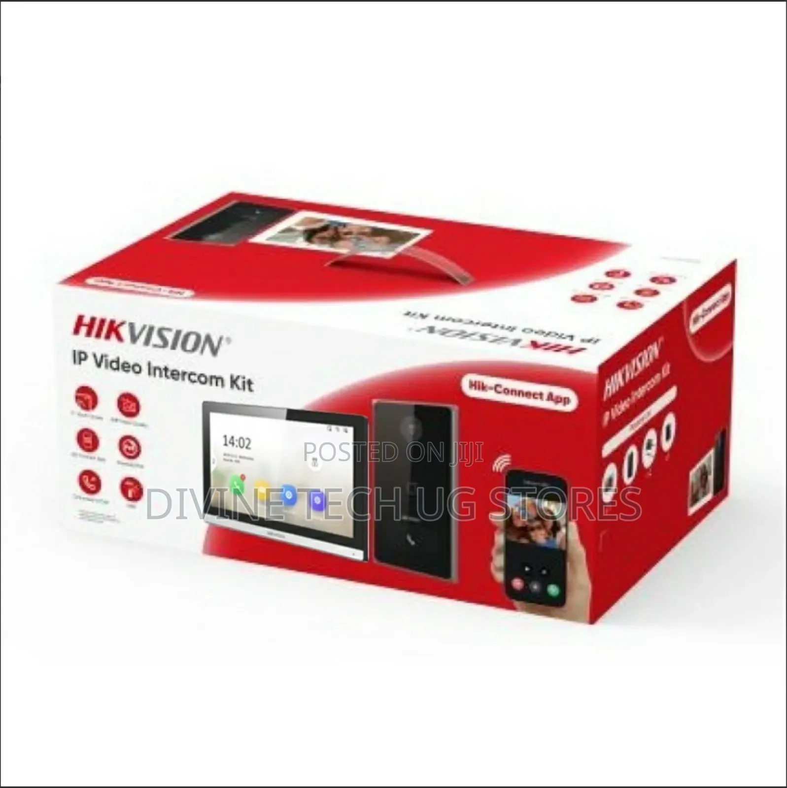 Hik Vision Ip Video Intercom Kit ( App Control ) Touch Screen Ip65