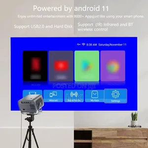 Portable Projector With Autofocus