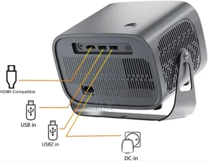 Portable Projector With Autofocus